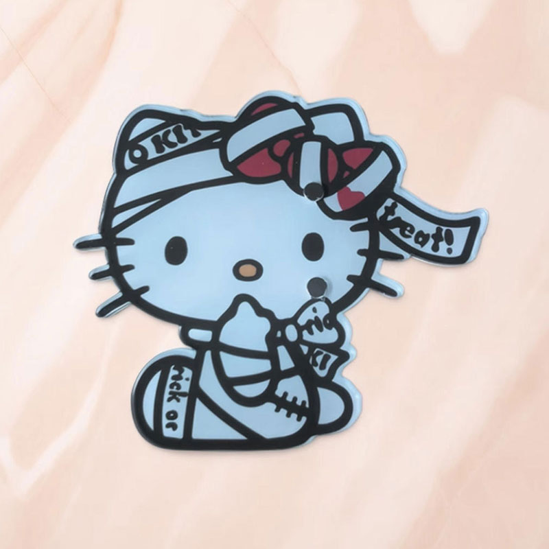 Halloween Hello Kitty Bandage Acrylic Eyelash Tiles