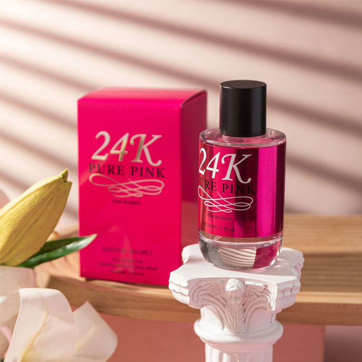 24k most popular men's perfume rose red bottle 100ml