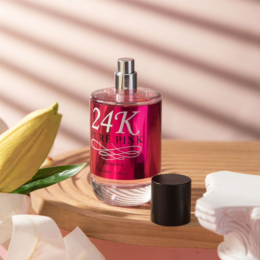 24k most popular men's perfume rose red bottle 100ml - MUA Lashes Collections
