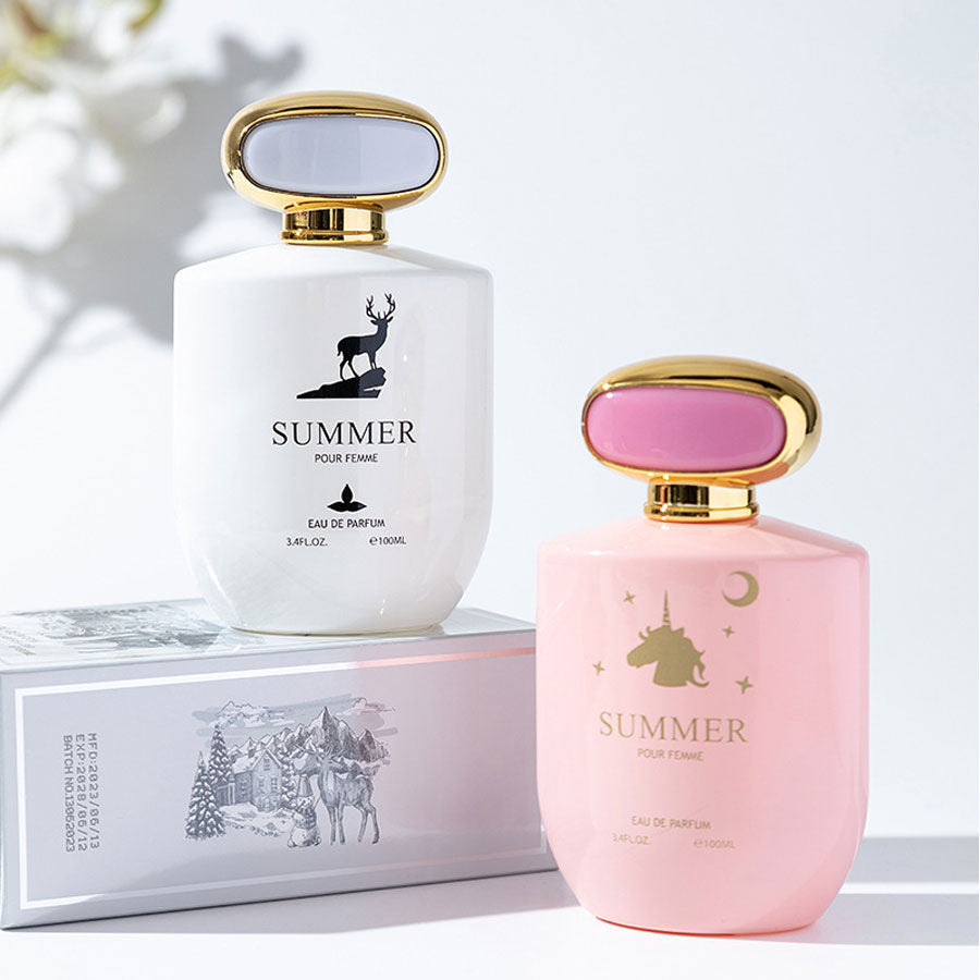 Women perfume fresh scent Black bottle 100ml