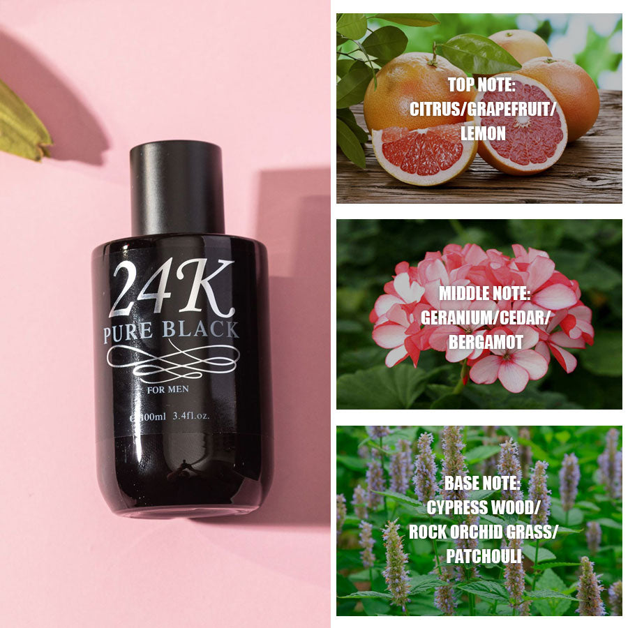 24k most popular men's perfume rose red bottle 100ml - MUA Lashes Collections