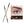 Ultra-fine, smooth and long-lasting rose gold tube eyebrow pencil