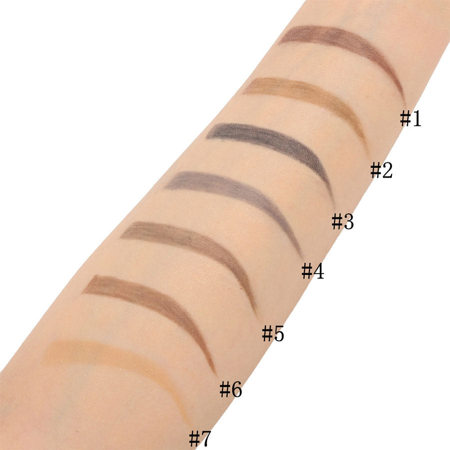 Ultra-fine, smooth and long-lasting rose gold tube eyebrow pencil