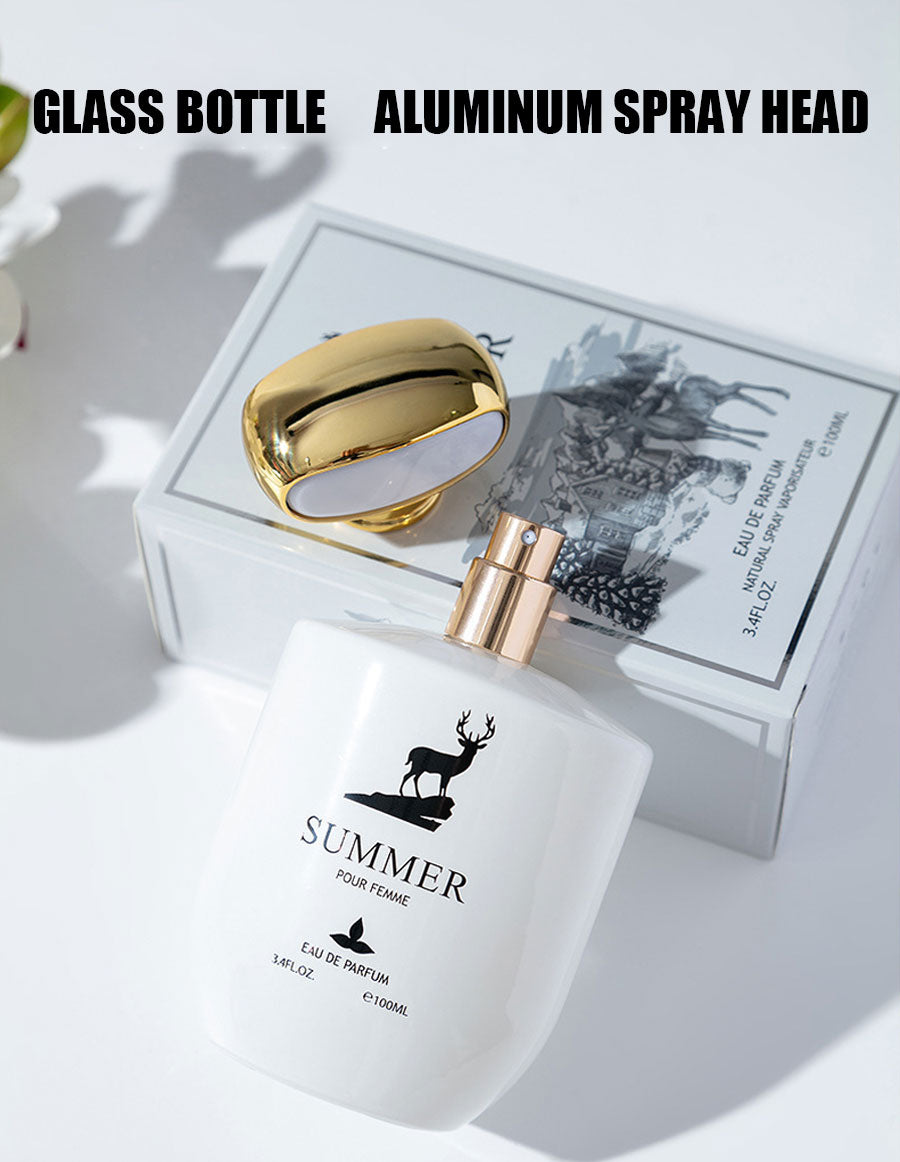 Women perfume fresh scent Black bottle 100ml