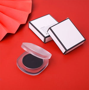 Color-changing solid blush