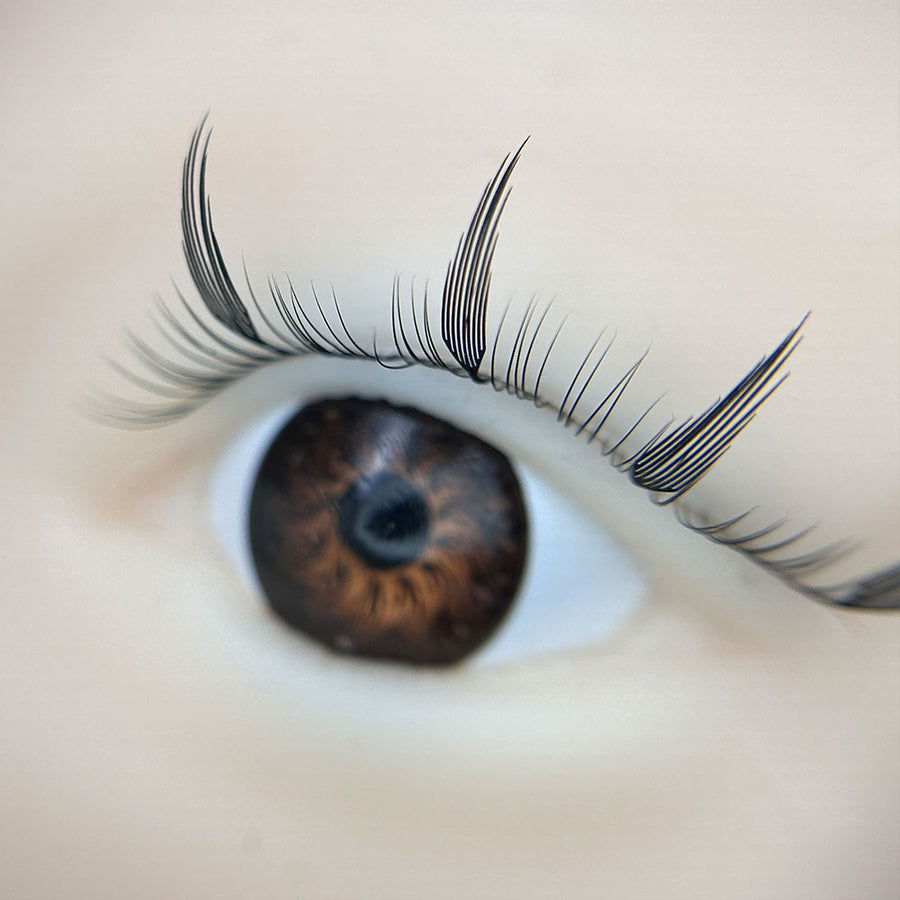 New Anime Tower Spire Premade Eyelash Fans