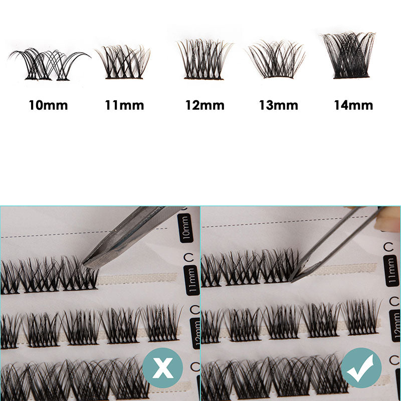 45-Clusters DIY eyelash extension kit