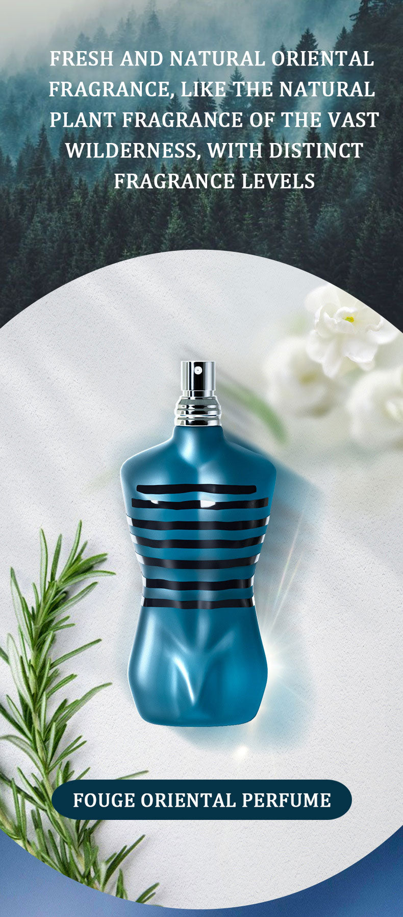Fresh men perfume blue bottle marine series perfume supplier - MUA Lashes Collections