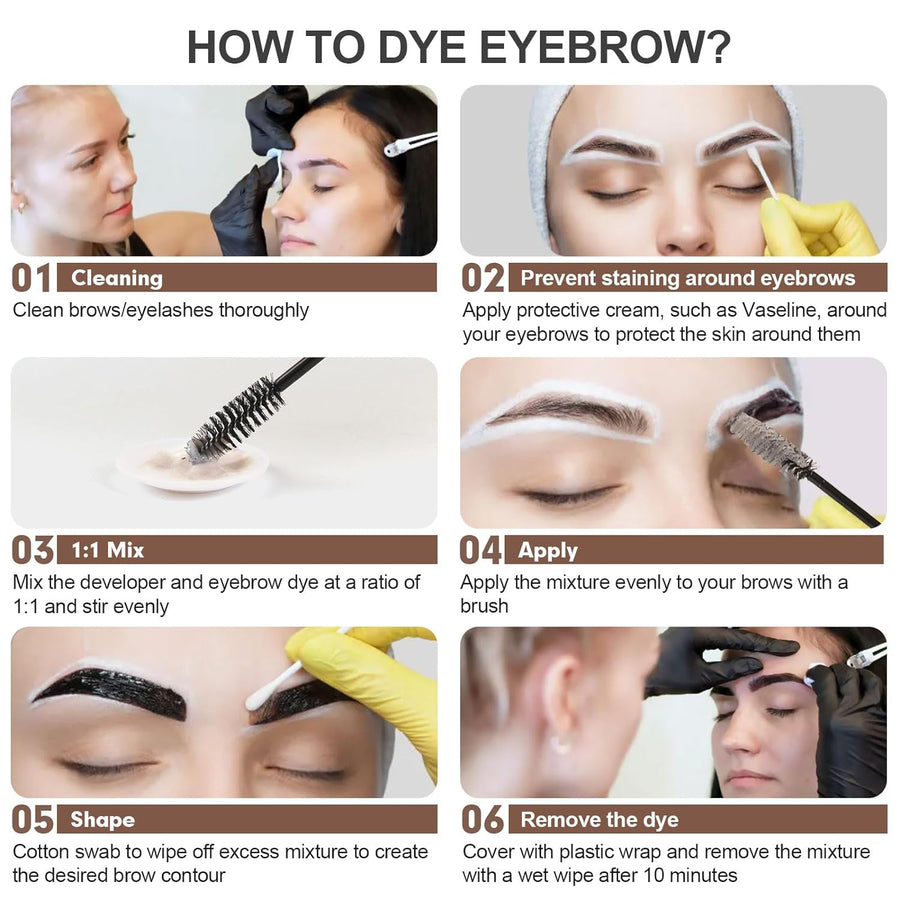 Brow Tint Kit - MUA Lashes Collections