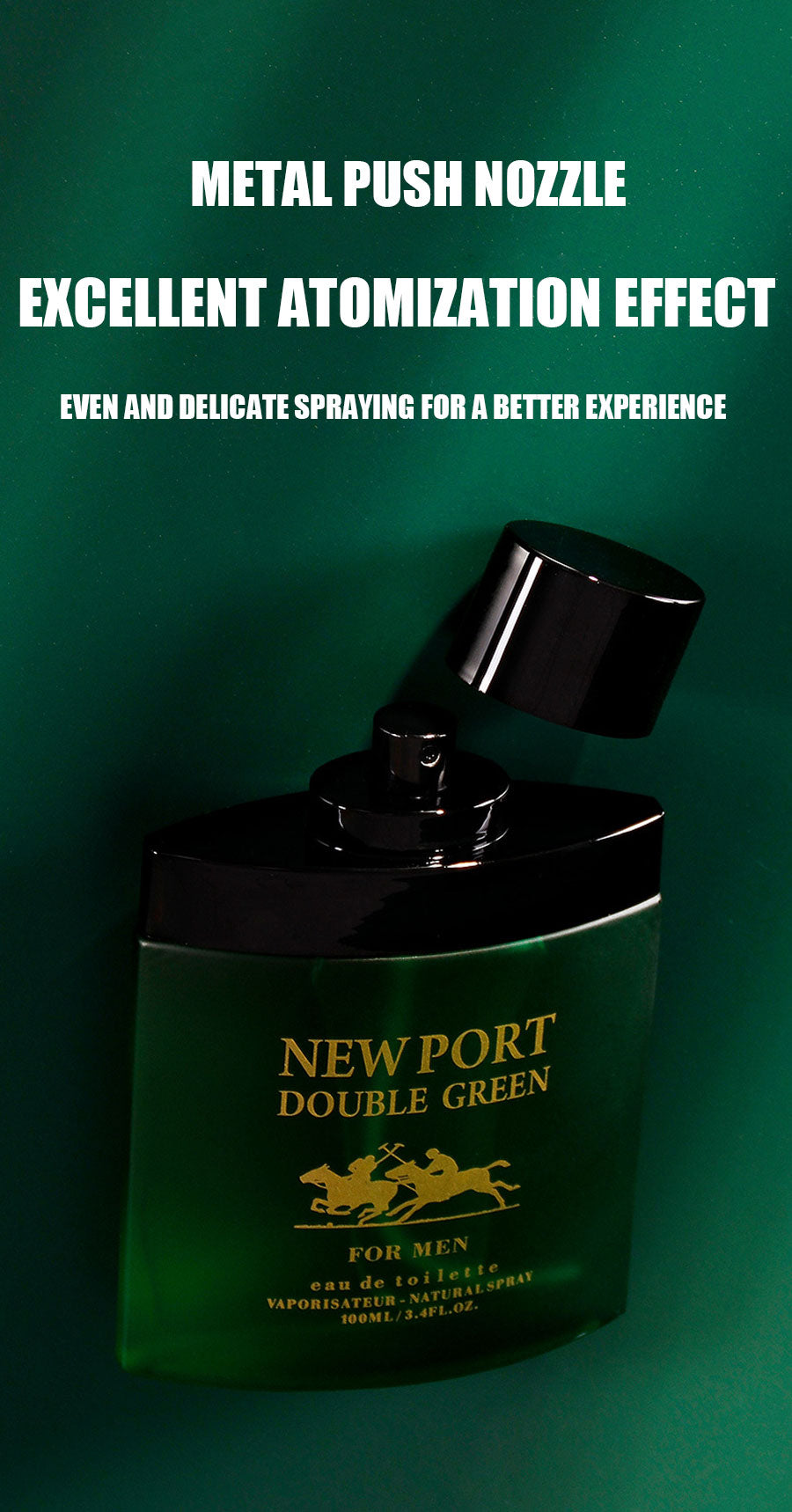 100 ml Spicy citrus notes perfume for men supplier - MUA Lashes Collections