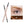 Ultra-fine, smooth and long-lasting rose gold tube eyebrow pencil