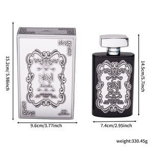 Men perfume wood scent gold bottle 100ml