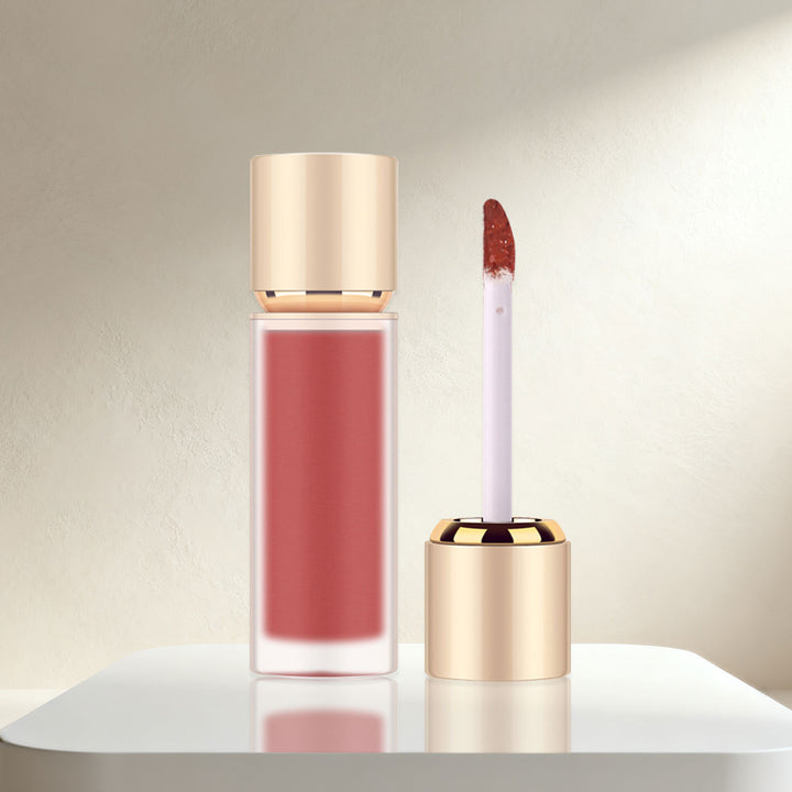 12 colors of velvet matte lip glaze