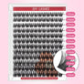 DF01 cluster DIY lashes Kit - 144 clusters - MUA Lashes Collections