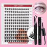 DF03 cluster DIY lashes Kit - 144 clusters