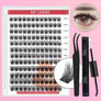 DF02 cluster DIY lashes Kit - 144 clusters - MUA Lashes Collections