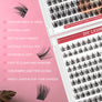 DF05 cluster DIY lashes Kit - 144 clusters - MUA Lashes Collections