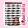 DF06 cluster DIY lashes Kit - 144 clusters - MUA Lashes Collections
