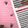DF06 cluster DIY lashes Kit - 144 clusters - MUA Lashes Collections