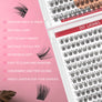 DF07 cluster DIY lashes Kit - 144 clusters - MUA Lashes Collections