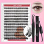 DF08 cluster DIY lashes Kit - 144 clusters - MUA Lashes Collections