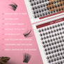 DF12 cluster DIY lashes Kit - 144 clusters - MUA Lashes Collections