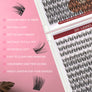 DF13 cluster DIY lashes Kit - 144 clusters - MUA Lashes Collections