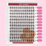 DF15 cluster DIY lashes Kit - 144 clusters - MUA Lashes Collections