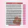 DF17 cluster DIY lashes Kit - 144 clusters - MUA Lashes Collections