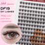 DF19 cluster DIY lashes Kit - 144 clusters - MUA Lashes Collections