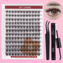 DF19 cluster DIY lashes Kit - 144 clusters - MUA Lashes Collections