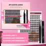 DF19 cluster DIY lashes Kit - 144 clusters - MUA Lashes Collections