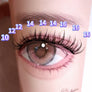 DF20 cluster DIY lashes Kit - 144 clusters - MUA Lashes Collections