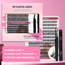 DF21 cluster DIY lashes Kit - 144 clusters