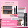 DF22 cluster DIY lashes Kit - 144 clusters - MUA Lashes Collections