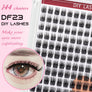 DF23 cluster DIY lashes Kit - 144 clusters - MUA Lashes Collections