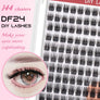 DF24 cluster DIY lashes Kit - 144 clusters - MUA Lashes Collections