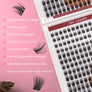 DF25 cluster DIY lashes Kit - 144 clusters - MUA Lashes Collections