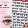 DF26 cluster DIY lashes Kit - 144 clusters