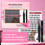 DF26 cluster DIY lashes Kit - 144 clusters
