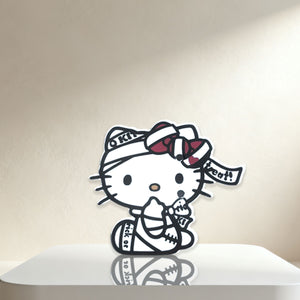 Halloween Hello Kitty Bandage Acrylic Eyelash Tiles