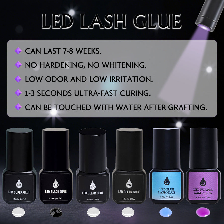 UV LED Eyelash Glue 0.5s Super