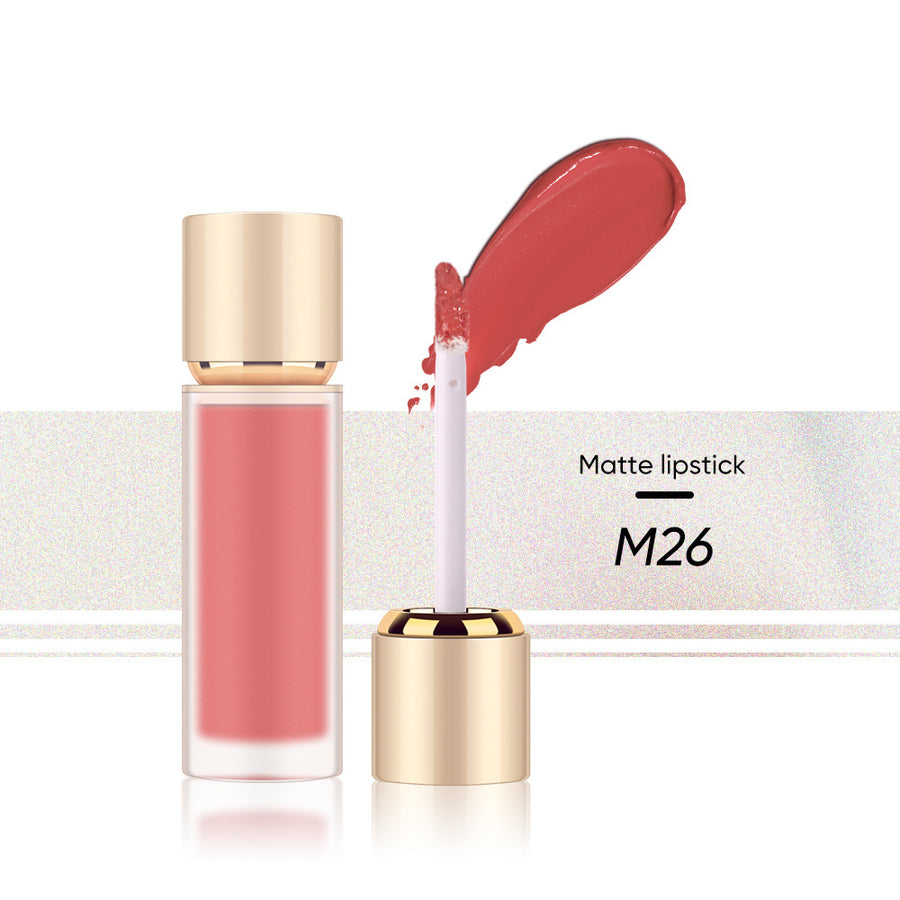 12 colors of velvet matte lip glaze