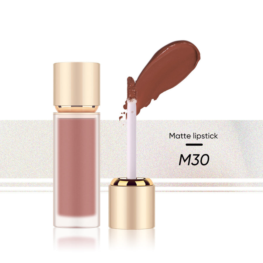 12 colors of velvet matte lip glaze