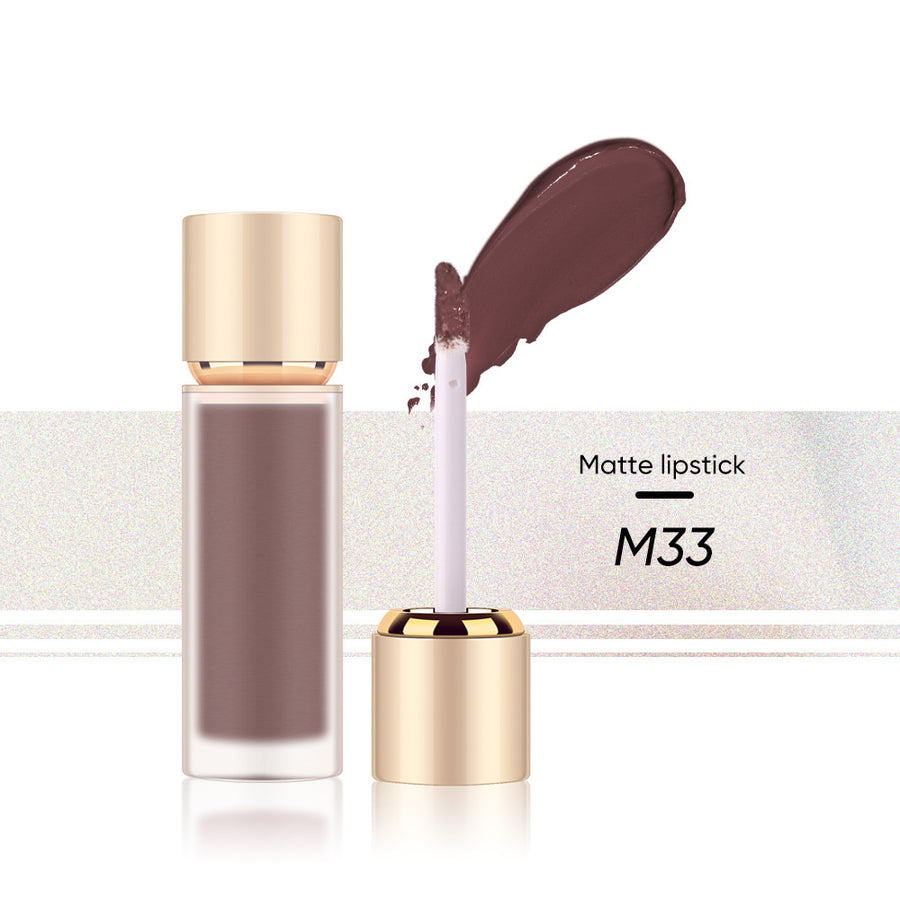 12 colors of velvet matte lip glaze