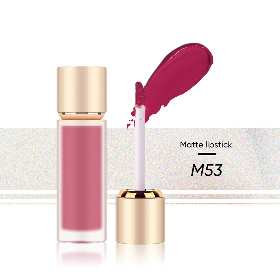 12 colors of velvet matte lip glaze