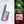 Two-color fruity temperature-changing lip oil