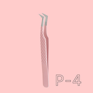 Stainless steel tweezers for eyelash extension