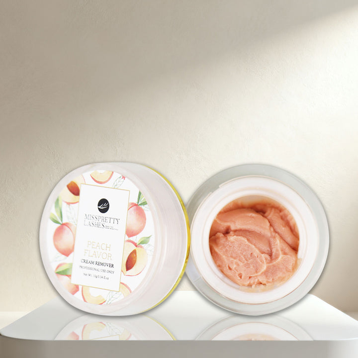 Peach flavor Gentle and fast Eyelash Glue Remover