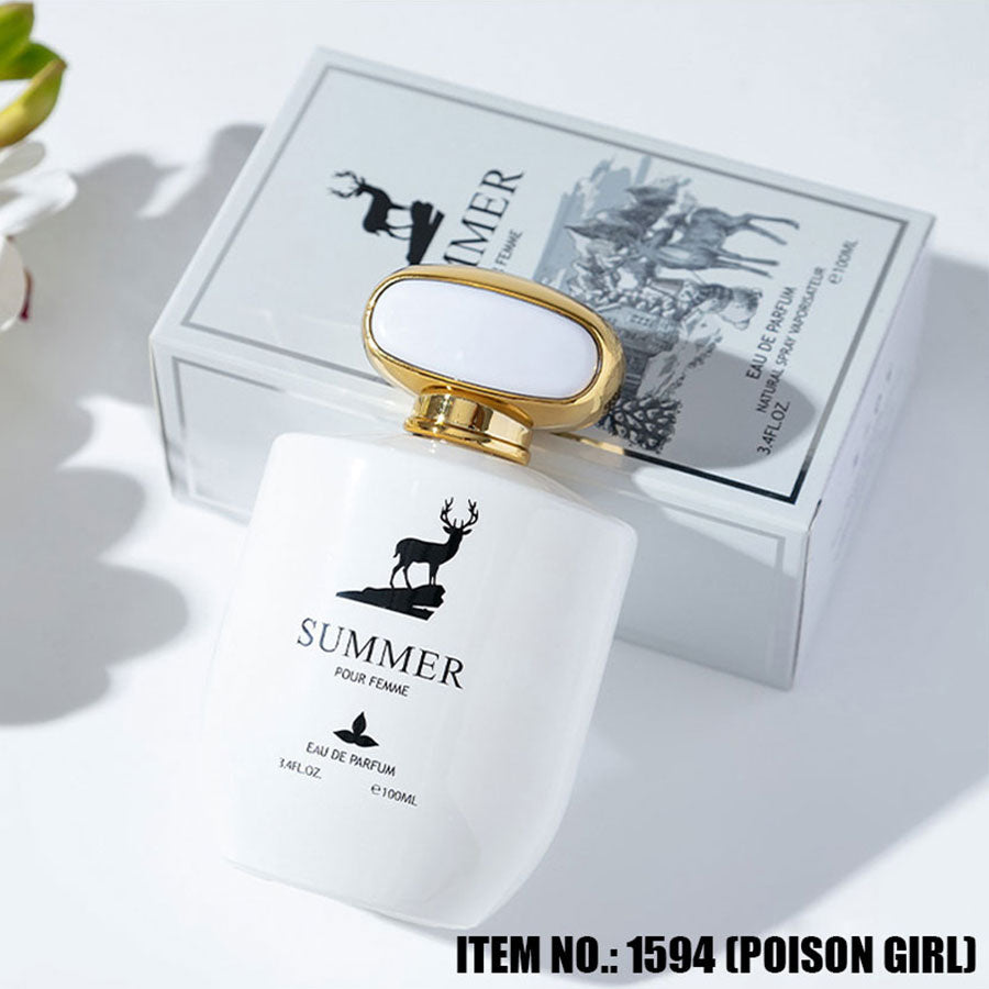 Women perfume fresh scent Black bottle 100ml